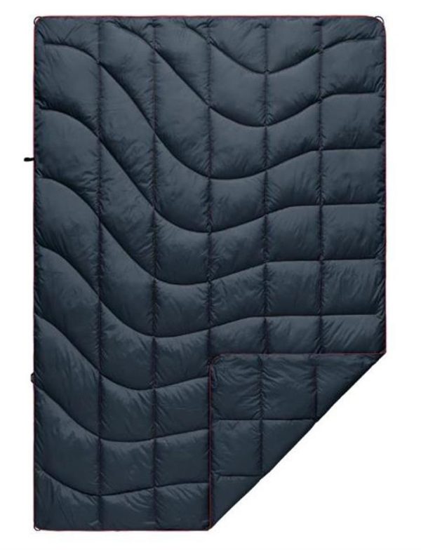 Rumpl Solid Down Puffy Outdoor Blanket