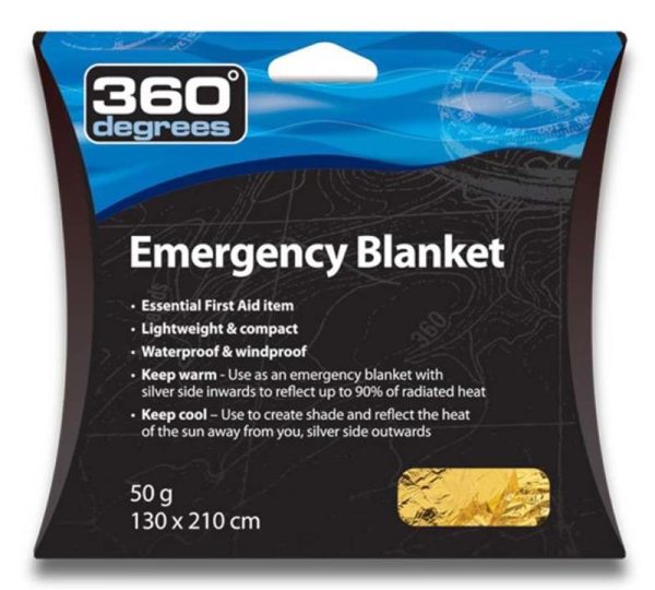 360 Degrees Emergency Blanket