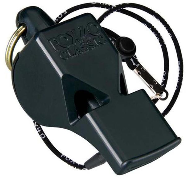 FOX 40 Classic Official Whistle with Breakaway Lanyard
