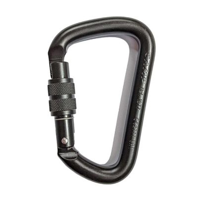 CAMP Steel HMS D Screw Gate Carabiner