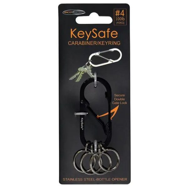 Bico KeySafe Oval #4 Carabiner
