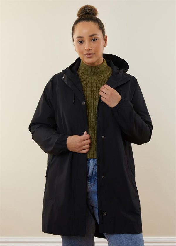 Amble Refuge Womens Long Waterproof Jacket