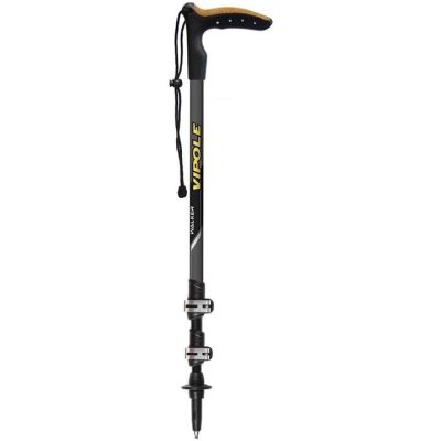 Vipole Walker QL 100 Black Hiking Pole