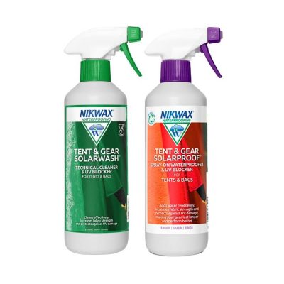 Nikwax Tent & Gear Solar Wash/Solar Proof Kit