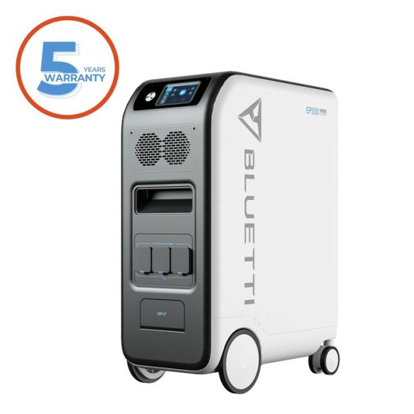 BLUETTI EP500 Solar Power Station | 2,000W  5,120Wh, EP500 | 2000W, 5120Wh Power Station