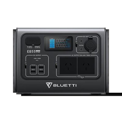 BLUETTI EB55 Portable Power Station | 700W 537Wh