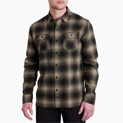 Kuhl Dillingr Flannel LS Mens Hiking Shirt