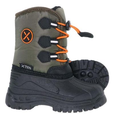 XTM Rocket Winter Boa Lined Kids Snow Boots