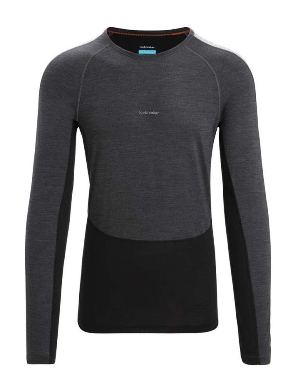 Icebreaker 125 ZoneKnit LS Crewe Mens Thermal Top