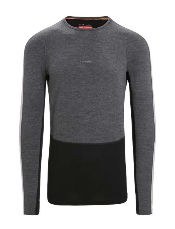 Icebreaker 260 ZoneKnit LS Crewe Mens Thermal Top