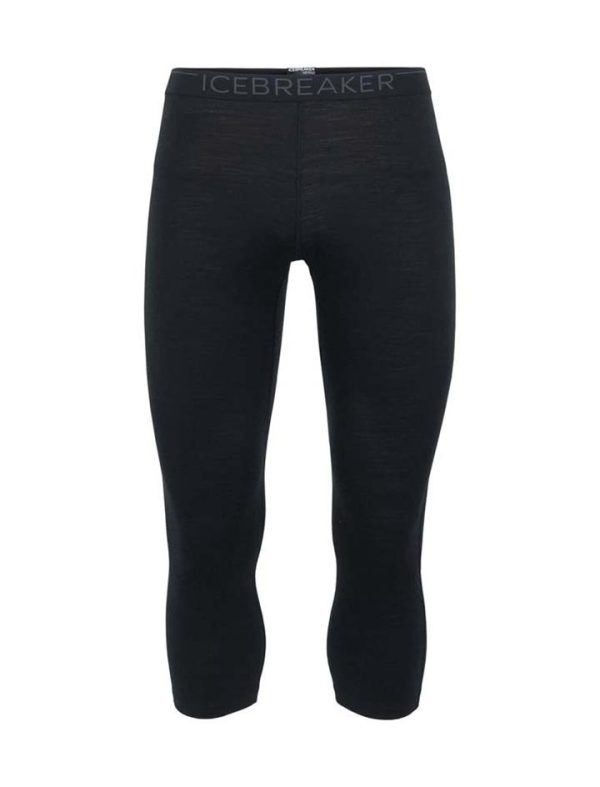 Icebreaker Merino 200 Oasis 3/4 Mens Thermal Leggings