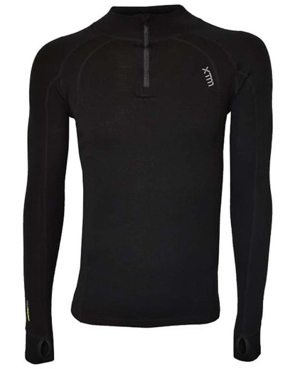XTM Merino Mens Zipneck Base Thermal Top