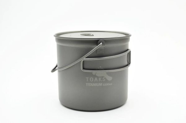 Toaks Titanium Cooking Pot with Bail Handle