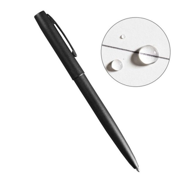 Rite In The Rain All Weather Metal Clicker Pen w/Clip