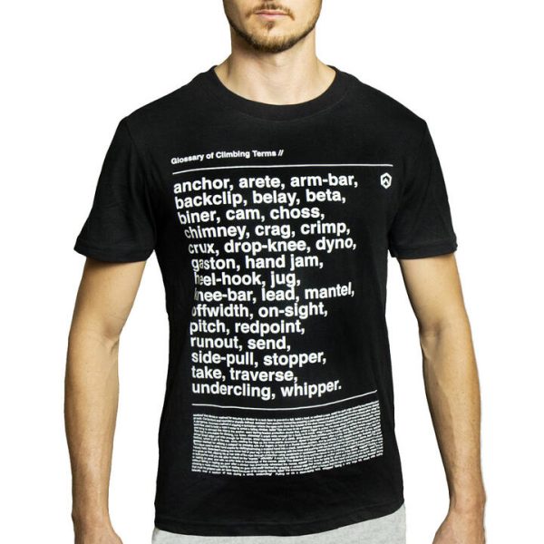Climb Culture Climbing Glossary Unisex Organic T