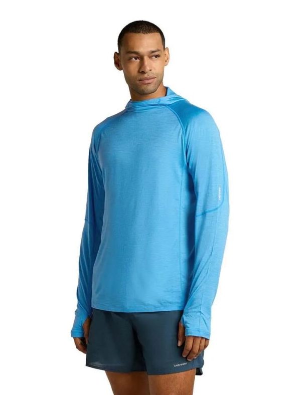Icebreaker 150 MerinoFine Ace Long Sleeve Mens Hoodie