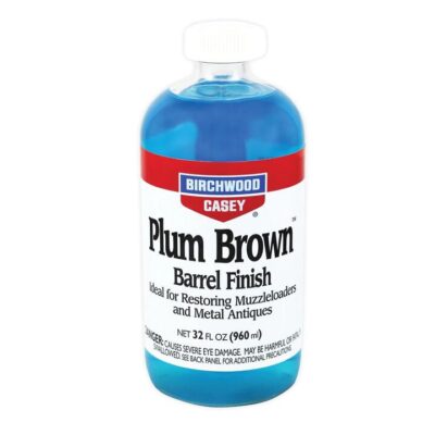 Birchwood Casey Plum Brown Barrel Finish - 32 Oz Bottle #bc-14145