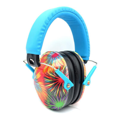 Epicshot Kids Ear Protection Safety Adjustable Ear Muffs - Nrr 25db Firework Color #em032