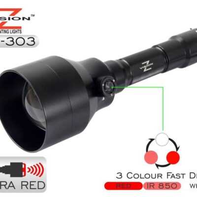 Eagleye Z-vision Dn-303 Ultimate 3 In 1 Night Vision Ir Combo Torch - Wide Range #dn-303