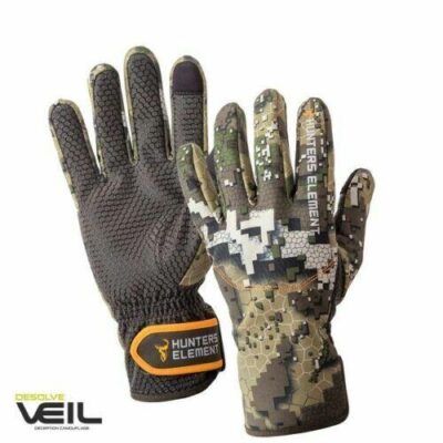 Hunters Element Legacy Gloves Full Silicone Grip Print - Desolve Veil #he10873