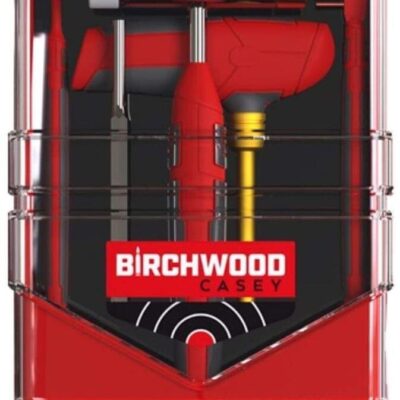 Birchwood Casey 21 Piece Universal Professional Rifle Cleaning Kit - Unique Handle #bc-rifcln-kit