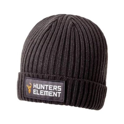 Hunters Element Rivet Beanie Warm Cap - Black #rivet Bl