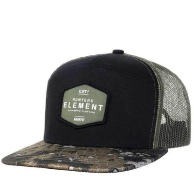 Hunters Element Authentic Trucker Cap - Black DesolveVeil #9420030064451