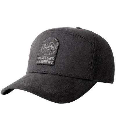 HuntersElement Alp 7 Panel Slide Adjust Lightweight Cap - Black #9420030041889