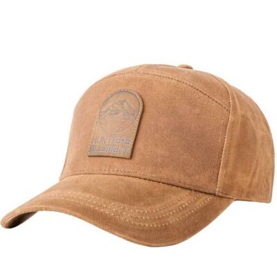 HuntersElement Alp 7 Panel Slide Adjust Lightweight Cap - Nubuck #9420030041896