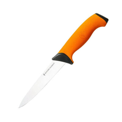 Hunters Element Butcher Pig Sticker Knife 140 - Rubber Over Mould Handle #butcher 140