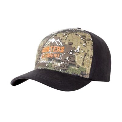 Hunters Element High Crown Vista Cap - Desolve Veil Black #vista Dvb