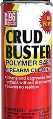 G96 Crud Buster Firearms Cleaner High Pressure Cleaning Solvent For Polymer Firearms - 13 Oz Aerosol Degreaser #g96-1202