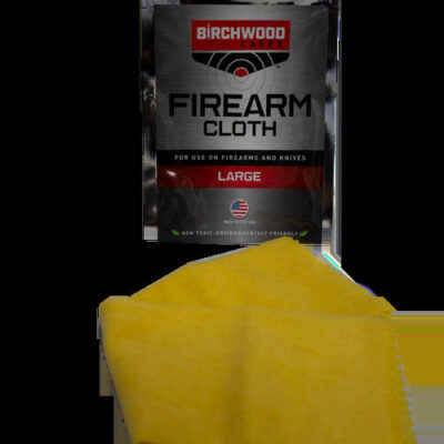 BirchwoodCasey FirearmGun Cleaning Cloth Pre-treated Multi-purpose Cloth For Use On Knives Rifles Shotguns H - Treated Chamois #bc-gclth-lg