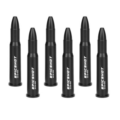 Epicshot Premium Metal Snap Caps - 30-30 Win Black #Es119110