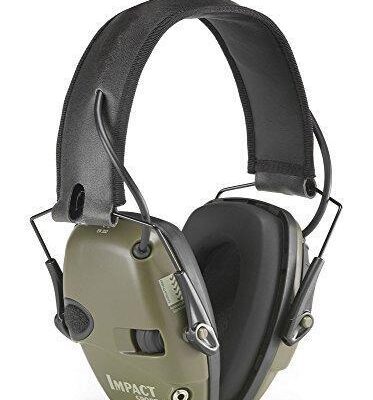 Howard Leight Impact Sport Ear Muff Olive Green