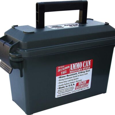 Mtm Water-resistant O-ring Sealed Ammo Can 30-caliber Military Style Forrest Green Ac30t-11