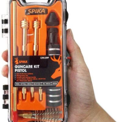 Spika Pistol Cleaning Kit 9mm/357cal/38cal/ .40/41cal /.44/.45cal #cpk-09p