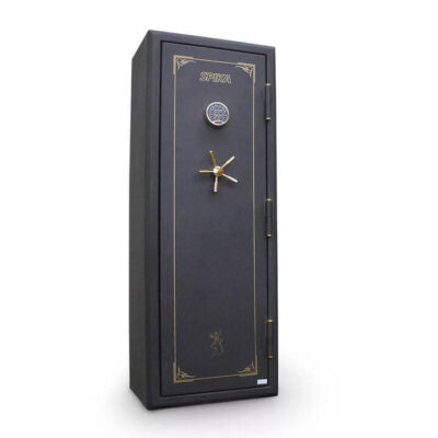 Spika Premium Gun Safe - Medium Fire Resistant Up To 12 Guns #sfabh