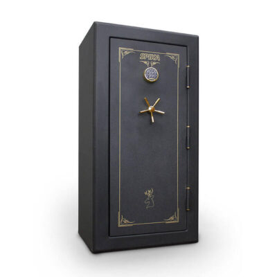 Spika Extra Large Fire Resistant Gun Safe - Premium Digital Lock For Up To 22 Guns #spfb