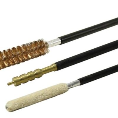 Max-clean 3pc Brush Set - 6mm/ .243cal Bronze Brush, Mop And Brass Jag #gcb-6mm
