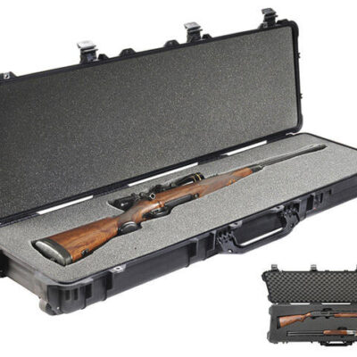 Pelican 50 Inch Internal 1750 Long Protector Rifle Gun Case - Black #p1750b