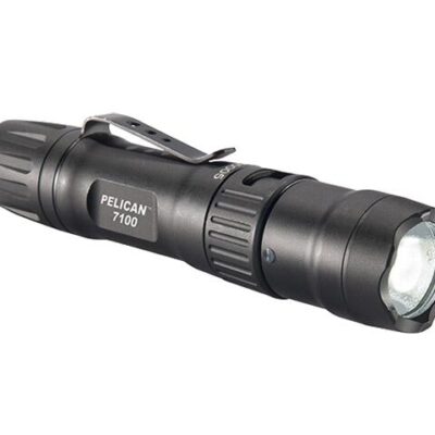 Pelican 695 Lumen 194m Tactical Rechargeable Led Torch - Black #p7100b