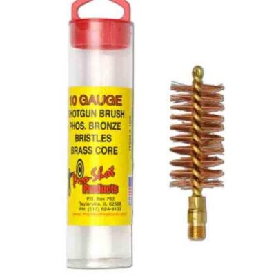 Proshot Gun Cleaning Brass Core BoreBrush Excellent Quality - 10Ga #10s