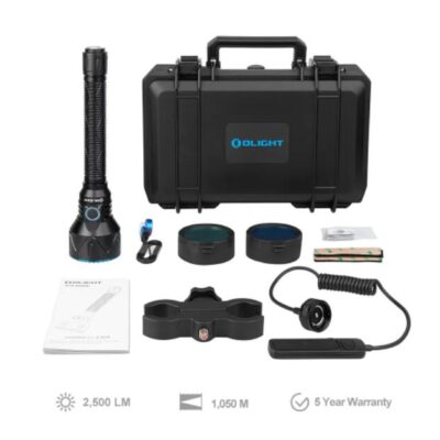 Olight 2500 Lumen Javelot Pro 2 Hunting Kit - Waterproof #javelotpro2-bk-kit