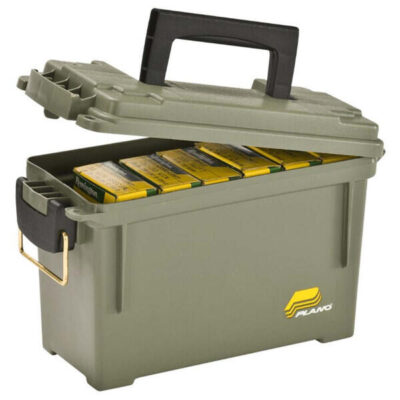 Plano Small Field Ammo Box Od Green - W Flip Top Lid For Easy Access #pl131200