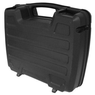 Plano Se Series Four Pistol Handgun Case - Black Rugged Rigid Ribbed Construction #pl1010164