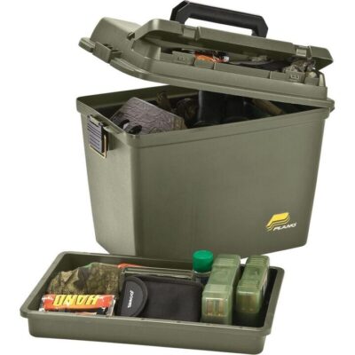 Plano Magnum Series Field Ammo Box W Tray O Ring Seal  - Green Water Resistant #pl181206