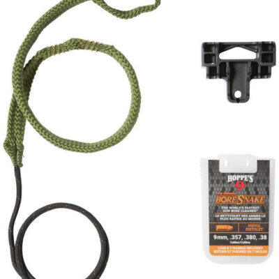 Hoppes Gun Cleaner Boresnake Fit In Backpack Patented Case Design Pull T-handle - 9 Mm .357 Cal Handgun Pistols #hp24002d