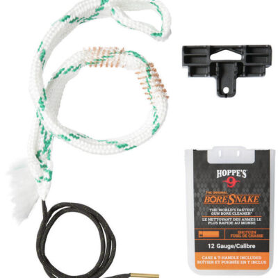 Hoppes Gun Cleaner Boresnake In Backpack Patented Case Design Pull T-handle - For 12 Gauge Shotgun #hp24035d