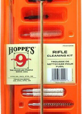 Hoppe's Dry Cleaning Kit - With 22 243 270 30 Brushes And Brass Rod #hpdkri